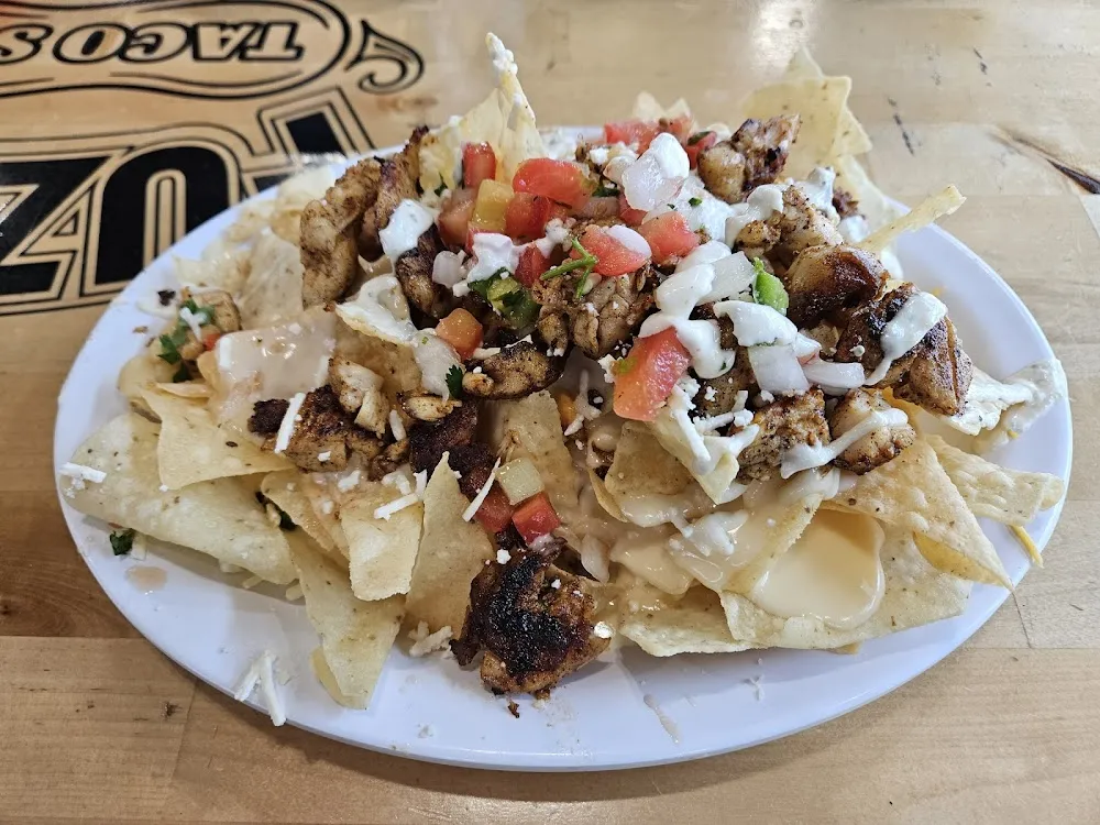 Chicken Fajita Nachos